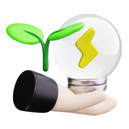 Eco Énergie  3D Icon