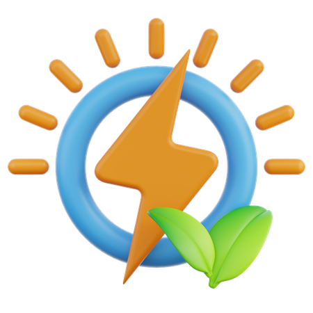 Eco Énergie  3D Icon
