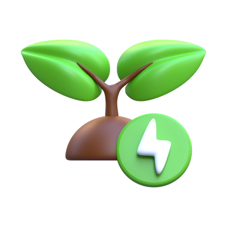 Eco Énergie  3D Icon