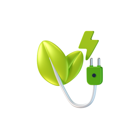 Eco Énergie  3D Icon