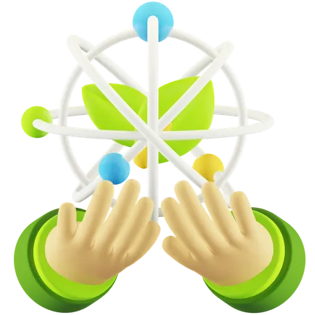 Eco Énergie  3D Icon