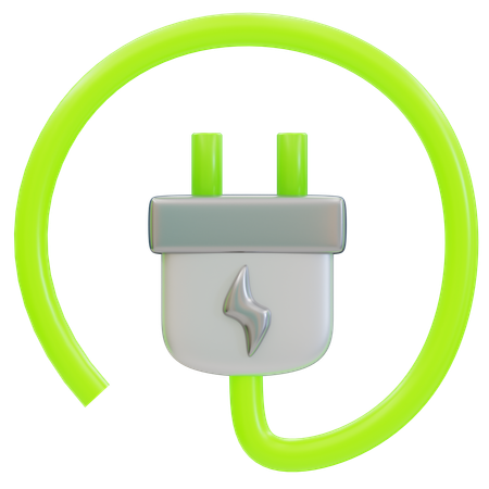 エコエネルギー  3D Icon
