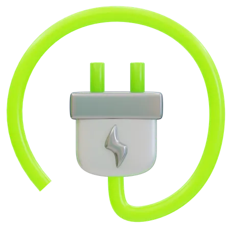 エコエネルギー  3D Icon