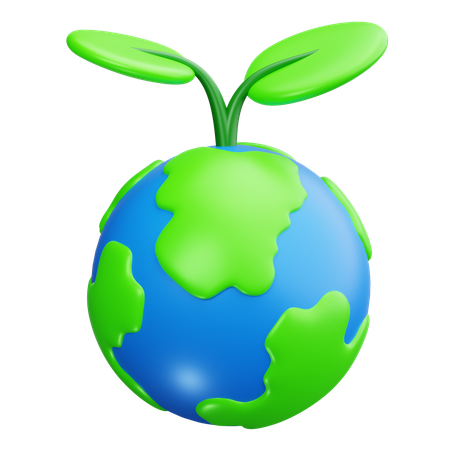 Eco energy  3D Icon