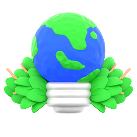 Eco Energy  3D Icon