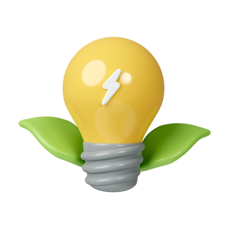 Eco Energy  3D Icon