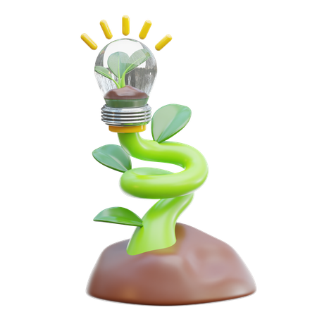 Eco Energy  3D Icon