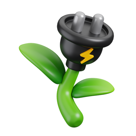 Eco energy  3D Icon