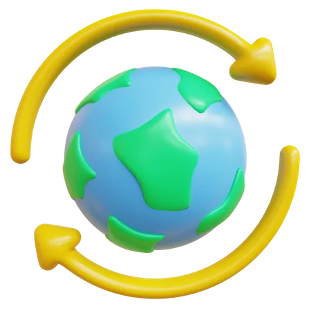 Eco Energy  3D Icon