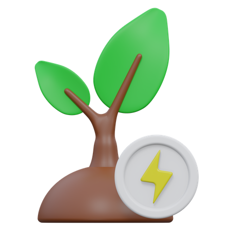 Eco Energy  3D Icon