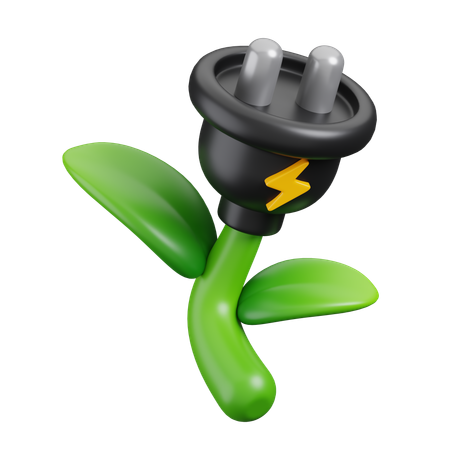 Eco energy  3D Icon