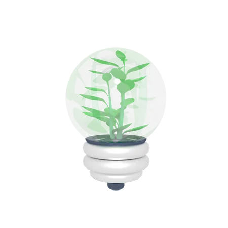Eco Energy 3D Icon