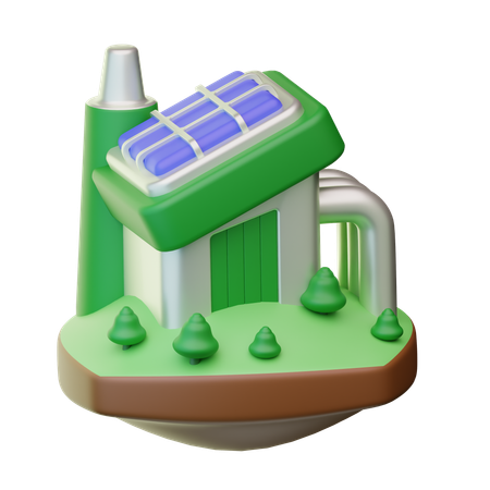 에코팩토리  3D Icon