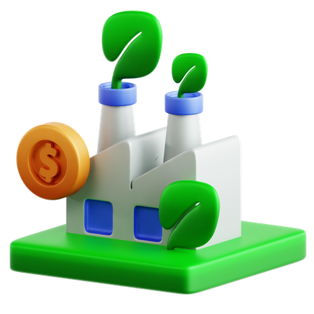 에코팩토리  3D Icon