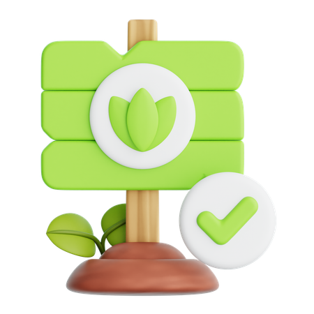 Eco Friendly  3D Icon