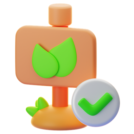 Eco Friendly  3D Icon
