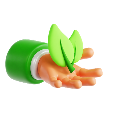 Eco Friendly  3D Icon