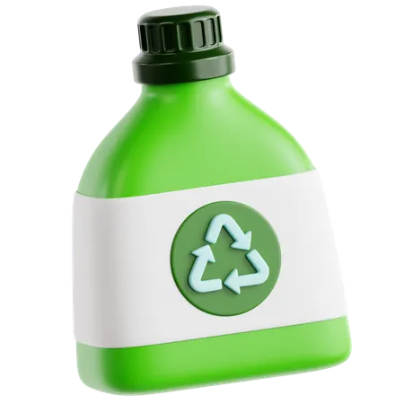 Eco-Friendly Detergent  3D Icon