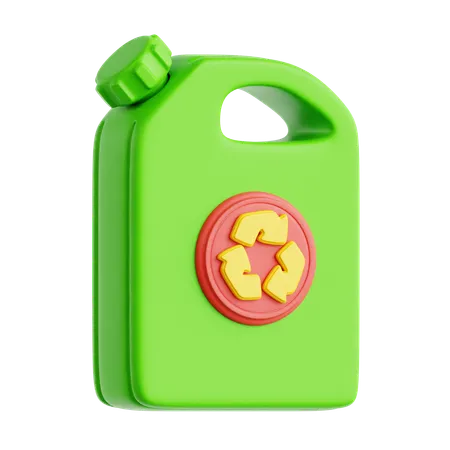 Eco Friendly Jerrycans  3D Icon