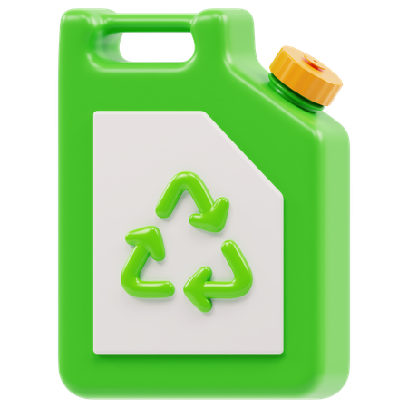 Eco Fuel  3D Icon