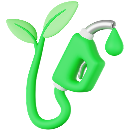 Eco Fuel  3D Icon