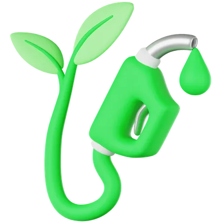 Eco Fuel  3D Icon