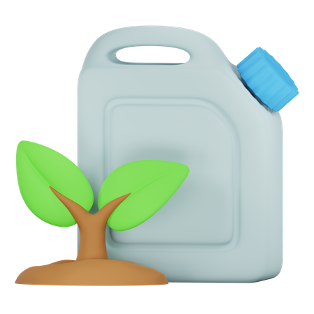 Eco Fuel  3D Icon