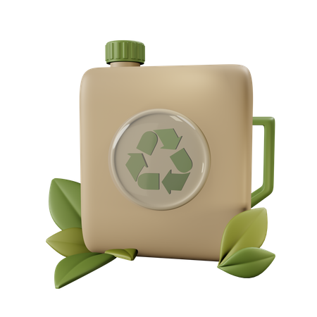 Eco Fuel  3D Icon