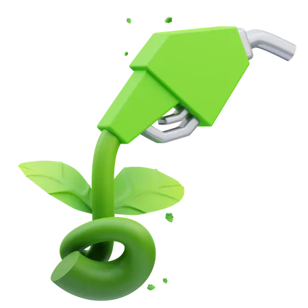 Eco Fuel  3D Icon