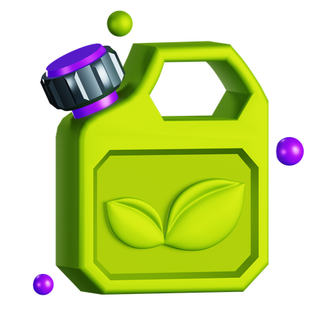 Eco Fuel  3D Icon