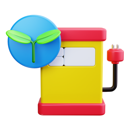 Eco Fuel  3D Icon