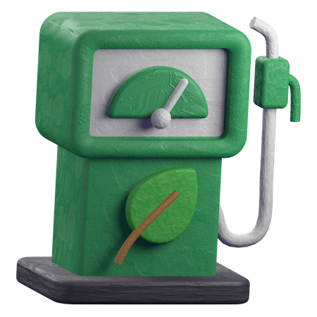 Eco Fuel  3D Illustration