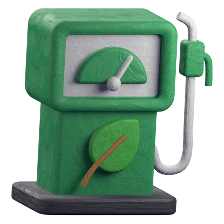 Eco Fuel  3D Illustration