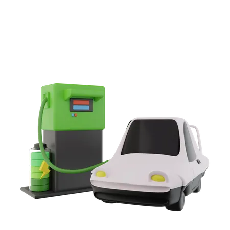 Eco Fuel 3D Icon