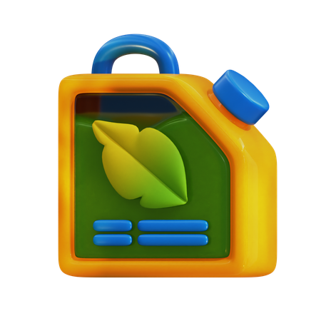 Eco Fuel Canister  3D Icon