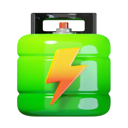 Eco Fuel Tank  3D Icon