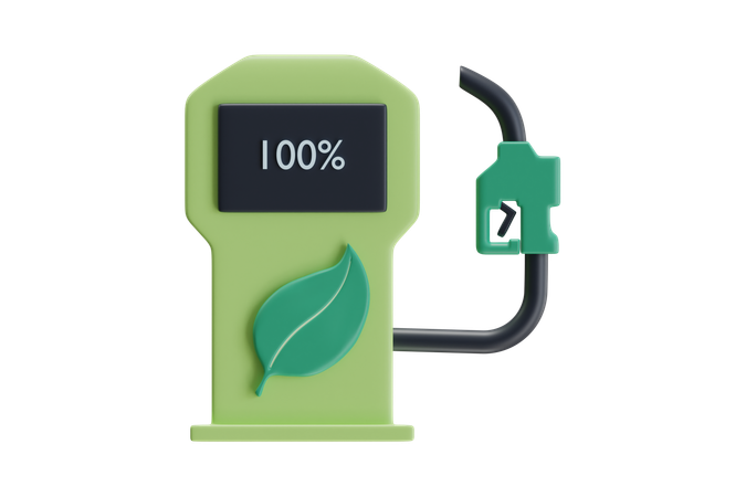 Eco Fule  3D Icon