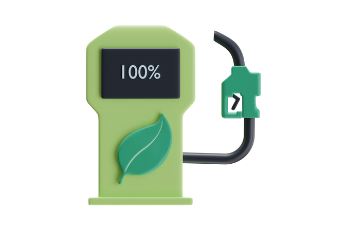 Eco Fule  3D Icon
