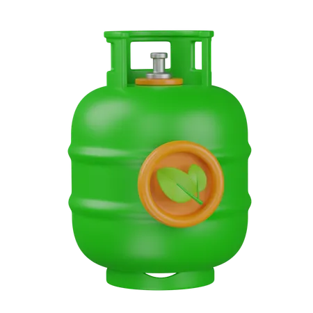 Eco Gas  3D Icon