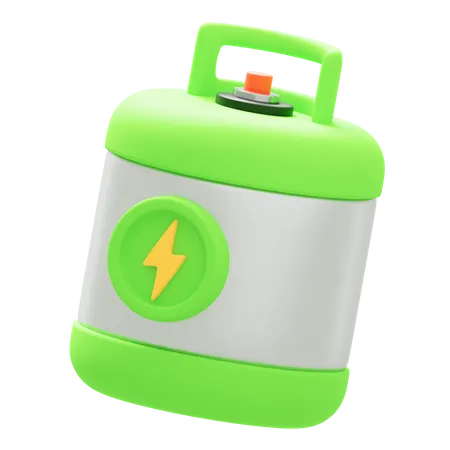 Eco Gas  3D Icon