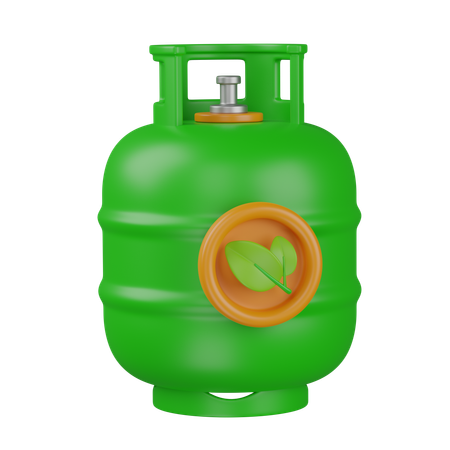 Eco Gas  3D Icon