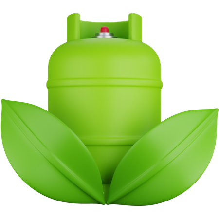 Eco Gas  3D Icon