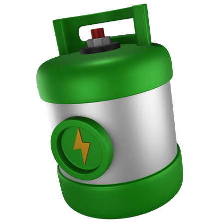 Eco Gas  3D Icon