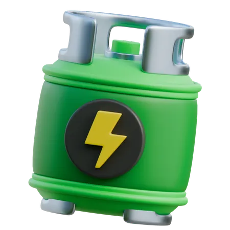 Eco Gasoline  3D Icon