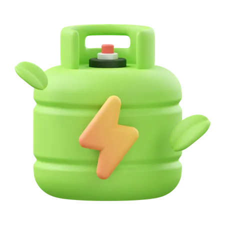 Eco Gasoline  3D Icon