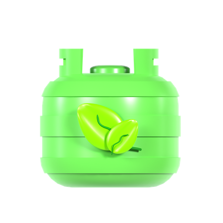 Eco Gasoline  3D Icon