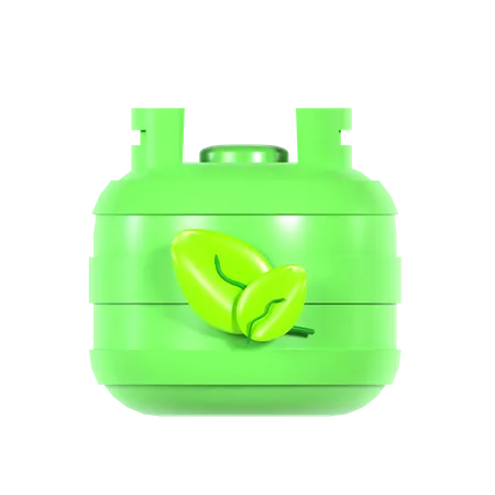 Eco Gasoline 3 D Icon Good For Ecology Design 3D Icon