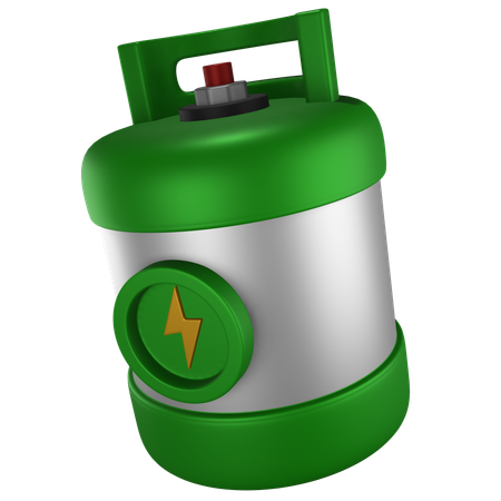 Gaz écologique  3D Icon