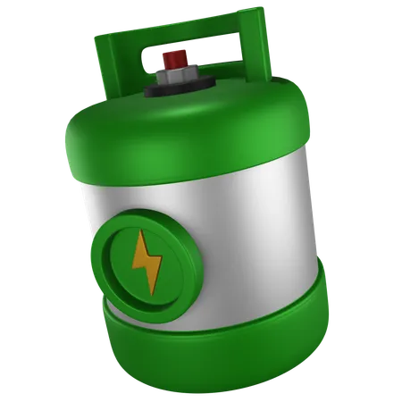 Gaz écologique  3D Icon