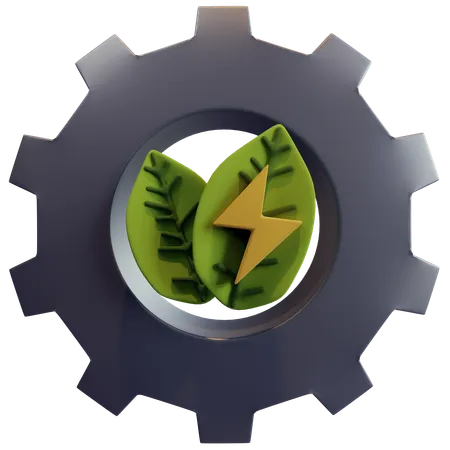 Gestion écologique  3D Icon